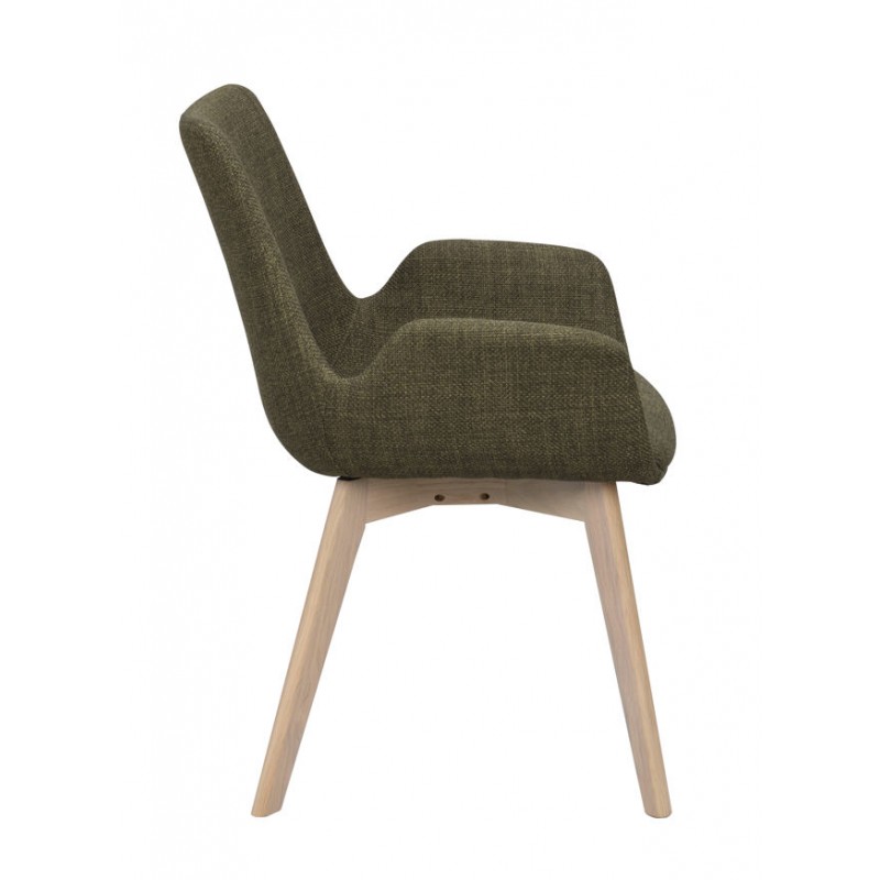 RO Drimsdale Arm Chair Green/Whitewash